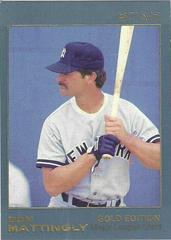 Don Mattingly [New York] Baseball Cards 1988 Star Gold Edition Prices
