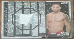 Chris Weidman #FMR-CWE Ufc Cards 2015 Topps UFC Knockout Fight Mat Relics Prices