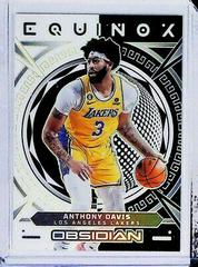 Anthony Davis [Yellow] #22 Basketball Cards 2022 Panini Obsidian Equinox Prices