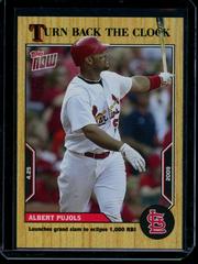 Albert Pujols #26 Baseball Cards 2022 Topps Now Turn Back the Clock Prices