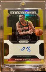 Avery Bradley [Gold Prizm] Basketball Cards 2021 Panini Prizm Sensational Signatures Prices