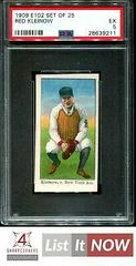 Red Kleinow Baseball Cards 1909 E102 Set of 25 Prices