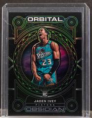 Jaden Ivey [Green] #15 Basketball Cards 2022 Panini Obsidian Orbital Prices