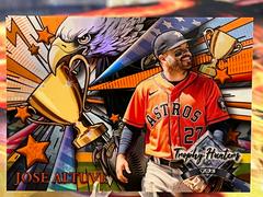 Jose Altuve [Orange] #RL-33 Baseball Cards 2022 Stadium Club Chrome Trophy Hunters Prices