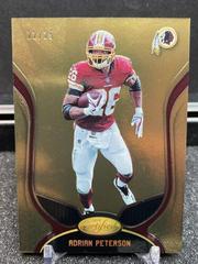 Adrian Peterson [Mirror Gold Etch] #61 Football Cards 2019 Panini Certified Prices