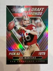 Joe Montana [Spectrum Green] #DD-8 Football Cards 2022 Panini Absolute Draft Diamonds Prices