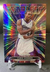 Chris Webber [Hyper Prizm] #16 Basketball Cards 2021 Panini Prizm Fearless Prices