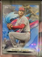 Shohei Ohtani [Blue] #69 Baseball Cards 2023 Topps Inception Prices