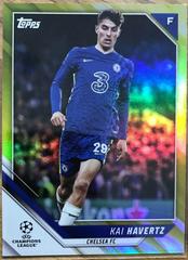 Kai Havertz [Gold Starball] #186 Soccer Cards 2021 Topps UEFA Champions League Prices