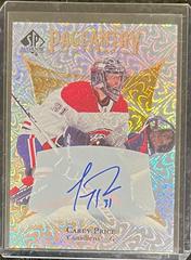 Carey Price [Autograph] Hockey Cards 2021 SP Authentic Pageantry Prices