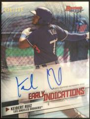 Keibert Ruiz Baseball Cards 2018 Bowman's Best Early Indications Autographs Prices