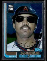 Reggie Jackson [1982 Reprint] #T104 Baseball Cards 2001 Topps Chrome Traded Prices
