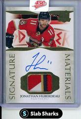 Jonathan Huberdeau Hockey Cards 2021 Upper Deck The Cup Signature Materials Auto Patch Prices