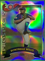 Dontrelle Willis [Refractor] #T262 Baseball Cards 2002 Topps Chrome Traded Prices