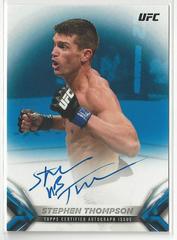 Stephen Thompson [Blue] #KA-ST Ufc Cards 2018 Topps UFC Knockout Autographs Prices