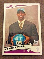 Chris Paul [1st Edition] #224 Basketball Cards 2005 Topps Prices