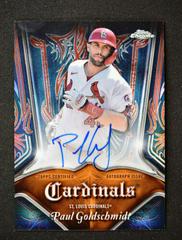 Paul Goldschmidt [Orange] #PA-PG Baseball Cards 2022 Topps Chrome Pinstriped Autographs Prices