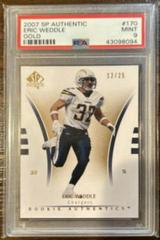 Eric Weddle [Gold] #170 Football Cards 2007 SP Authentic Prices
