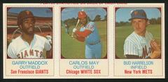 Harrelson, Maddox, May [Hand Cut Panel] Baseball Cards 1975 Hostess Prices