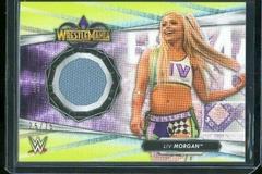 Liv Morgan [Citrine] Wrestling Cards 2021 Topps WWE Mat Relics Prices