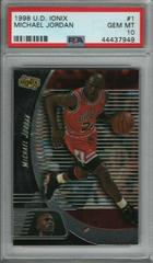 Michael Jordan Basketball Cards 1998 Upper Deck Ionix Prices