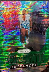 Big E [Green Pulsar Prizm] Wrestling Cards 2022 Panini Prizm WWE Prizmatic Entrances Prices