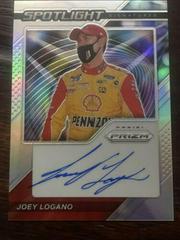 Joey Logano [Reactive Blue] #SS-JL Racing Cards 2021 Panini Prizm Spotlight Signatures Prices