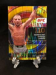 TJ Dillashaw [Gold Flash] Ufc Cards 2022 Panini Select UFC Numbers Prices
