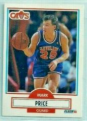 Mark Price #36 Basketball Cards 1990 Fleer Prices