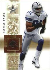 Terrell Owens Football Cards 2007 SP Chirography Prices