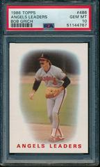 Angels Leaders [Bob Grich] #486 Baseball Cards 1986 Topps Prices
