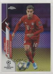 Philippe Coutinho [Purple Carbon Fiber Refractor] Soccer Cards 2019 Topps Chrome UEFA Champions League Prices