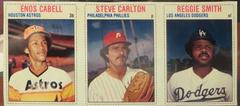 Cabell, Carlton, Smith [Hand Cut Panel] Baseball Cards 1979 Hostess Prices