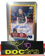 Juju Watkins [Gold Wave] #CA-JWA Basketball Cards 2023 Topps Chrome McDonald's All American Autographs Prices