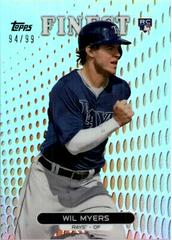 Wil Myers [Orange Refractor] Baseball Cards 2013 Finest Prices