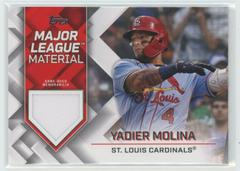 Yadier Molina #MLM-YM Baseball Cards 2022 Topps Major League Material Relics Prices