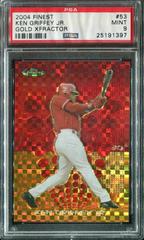 Ken Griffey Jr. [Gold Xfractor] Baseball Cards 2004 Finest Prices