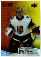 Logan Thompson [Orange Yellow] Hockey Cards 2021 Upper Deck Allure Rainbow Prices