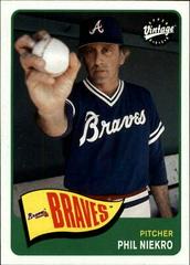 Phil Niekro #36 Baseball Cards 2003 Upper Deck Vintage Prices
