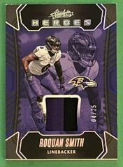 Roquan Smith [Holo Silver] #AH-18 Football Cards 2023 Panini Absolute Heroes Memorabilia Prices