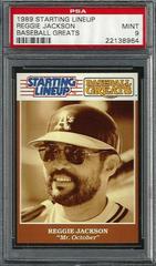 Reggie Jackson Baseball Cards 1989 Kenner Starting Lineup Baseball Greats Prices
