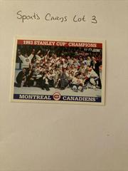 Montreal Canadiens [Stanley Cup Champions] Hockey Cards 1993 Score Prices