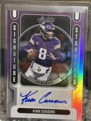 Kirk Cousins [Purple] #SS-KC Football Cards 2022 Panini Absolute Signature Standouts Prices