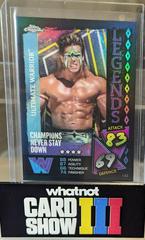 Ultimate Warrior [Black] #143 Wrestling Cards 2021 Topps Slam Attax Chrome WWE Prices