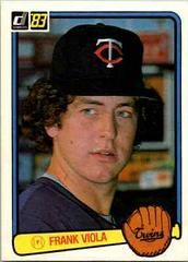 Frank Viola #382 Baseball Cards 1983 Donruss Prices