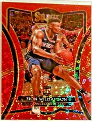 Zion Williamson [Red Disco Prizm] #199 Basketball Cards 2019 Panini Select Prices