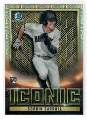 Corbin Carroll [Mojo] #BI-18 Baseball Cards 2023 Bowman Chrome Iconic Prices