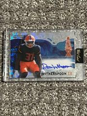 Devon Witherspoon [Kaleidoscope Blue] #AG-13 Football Cards 2023 Wild Card Alumination Draft Groovin Autographs Prices