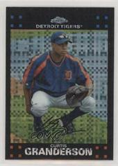 Curtis Granderson #133 Baseball Cards 2007 Topps Chrome Prices
