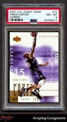 Vince Carter [Copper] #15 Basketball Cards 2001 Upper Deck Flight Team Prices